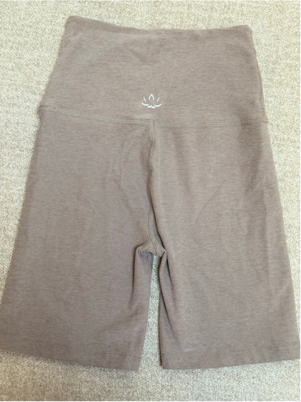Women's Beyond Yoga Brown Bike Shorts XS